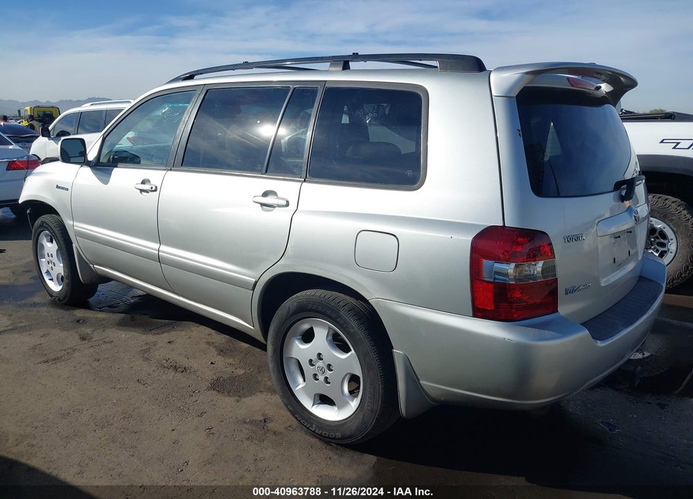 2005 TOYOTA HIGHLANDER LIMITED V6 VIN: JTEEP21A550109626