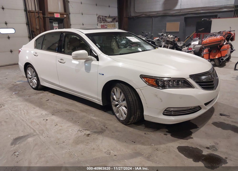 2017 ACURA RLX SPORT HYBRID BASE W/ADVANCE PACKAGE VIN: JH4KC2F94HC000092