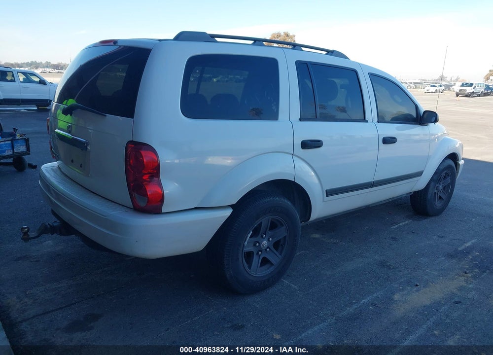 2006 DODGE DURANGO SLT VIN: 1D4HB48N76F163080