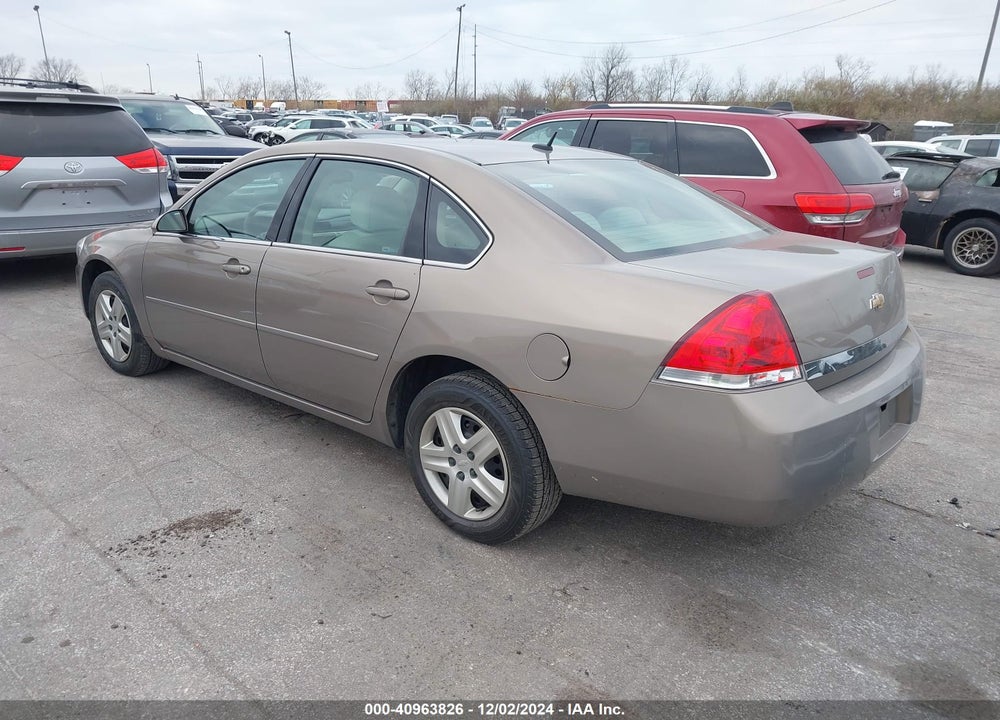 2006 CHEVROLET IMPALA LS VIN: 2G1WB58K669156199