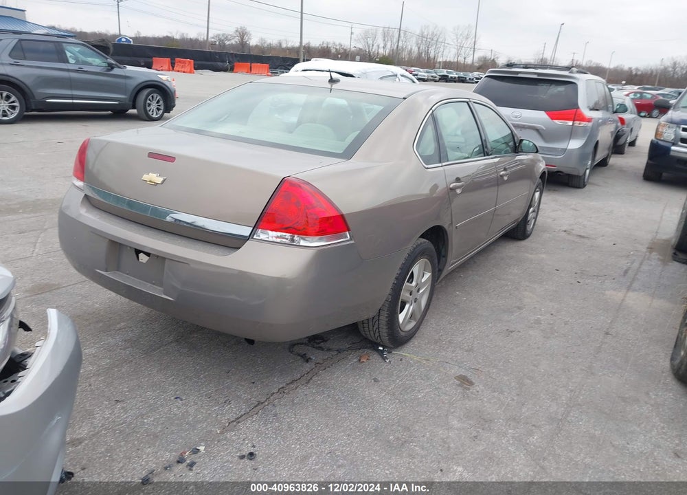 2006 CHEVROLET IMPALA LS VIN: 2G1WB58K669156199