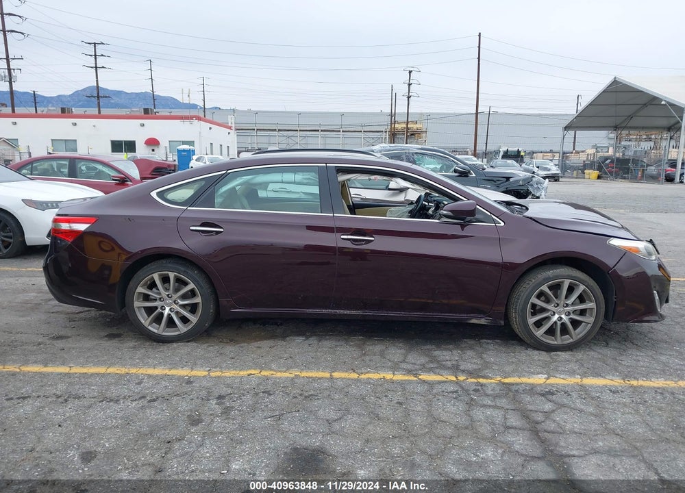 2014 TOYOTA AVALON XLE TOURING VIN: 4T1BK1EBXEU103490