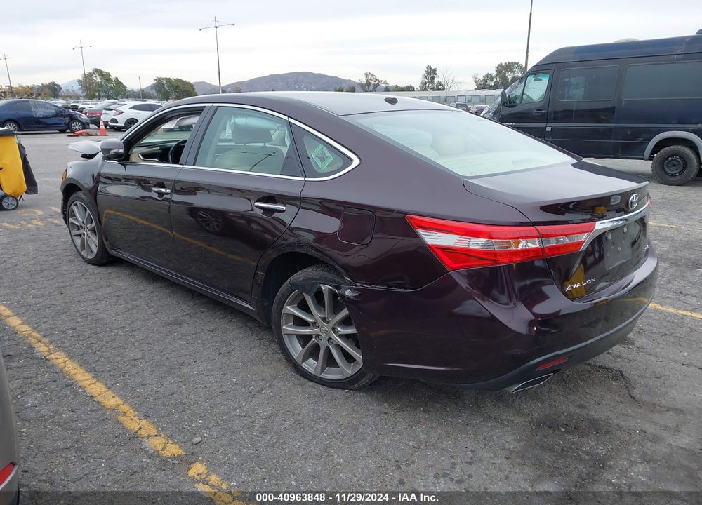 2014 TOYOTA AVALON XLE TOURING VIN: 4T1BK1EBXEU103490