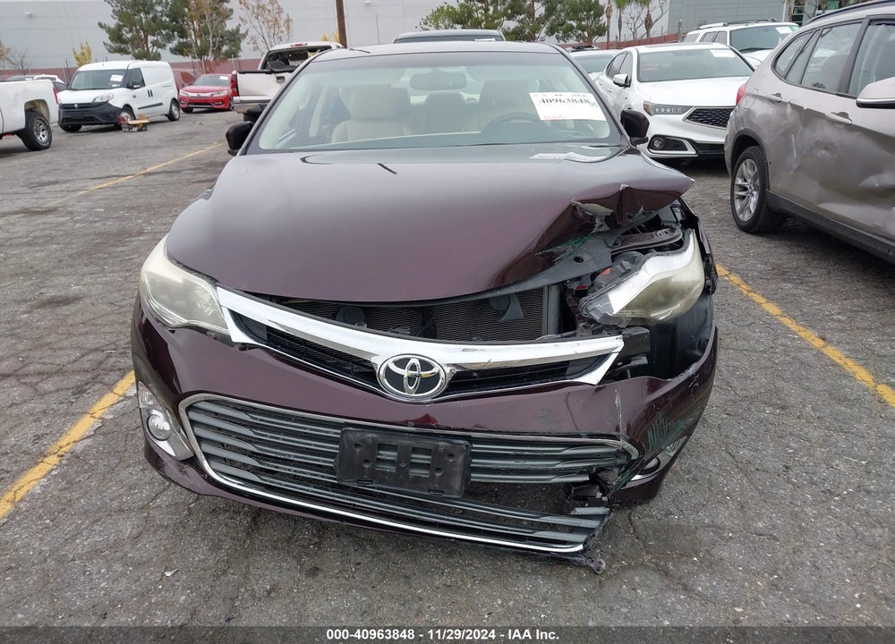2014 TOYOTA AVALON XLE TOURING VIN: 4T1BK1EBXEU103490