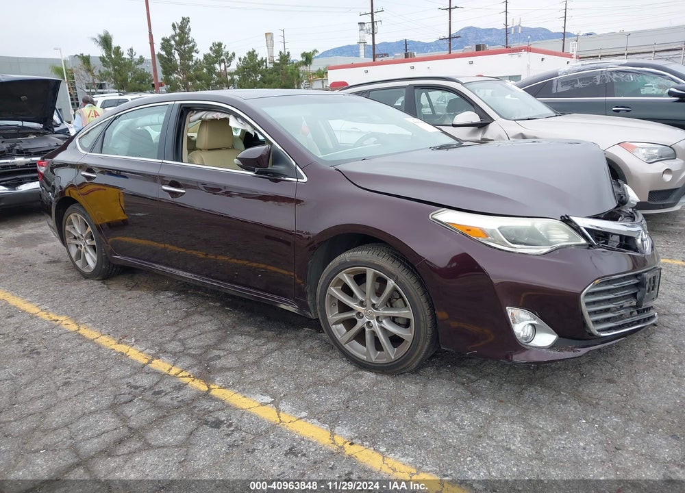 2014 TOYOTA AVALON XLE TOURING VIN: 4T1BK1EBXEU103490