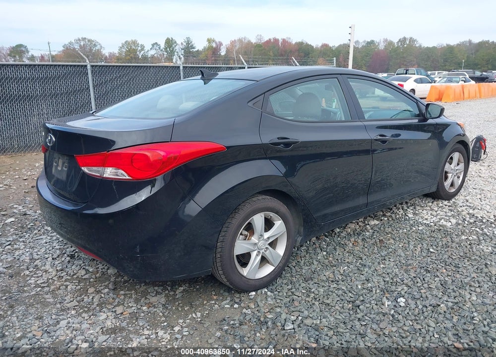 2013 HYUNDAI ELANTRA GLS VIN: 5NPDH4AE8DH242104