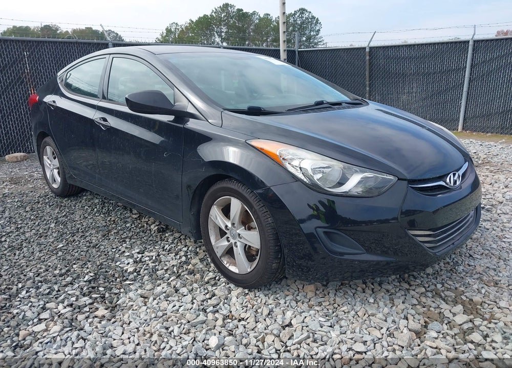 2013 HYUNDAI ELANTRA GLS VIN: 5NPDH4AE8DH242104