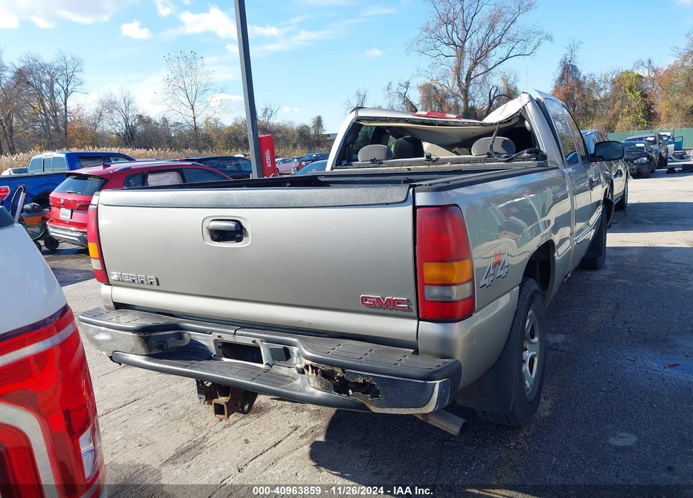 2003 GMC SIERRA 1500 SLE VIN: 1GTEK19T63E253740