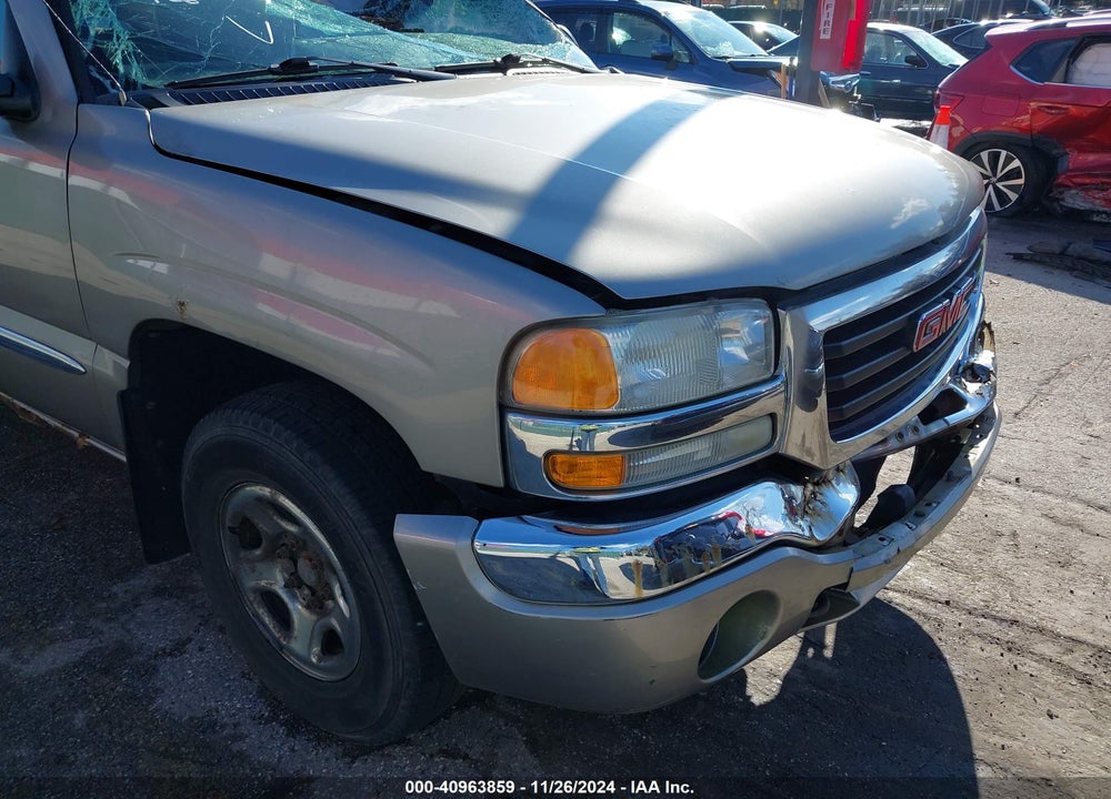 2003 GMC SIERRA 1500 SLE VIN: 1GTEK19T63E253740