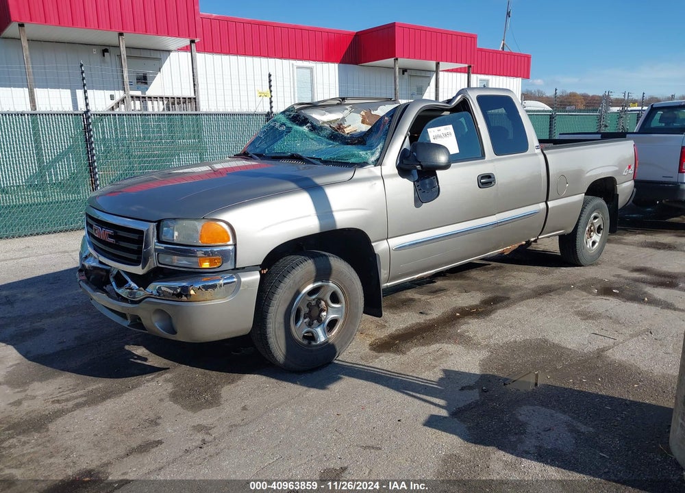 2003 GMC SIERRA 1500 SLE VIN: 1GTEK19T63E253740