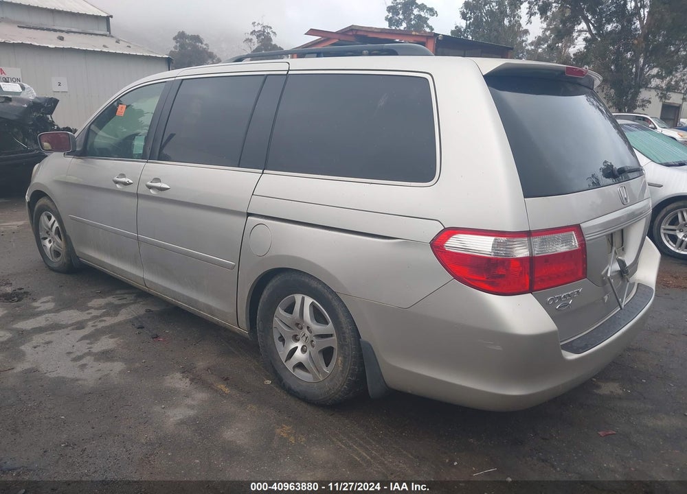 2007 HONDA ODYSSEY EX-L VIN: 5FNRL38697B423163