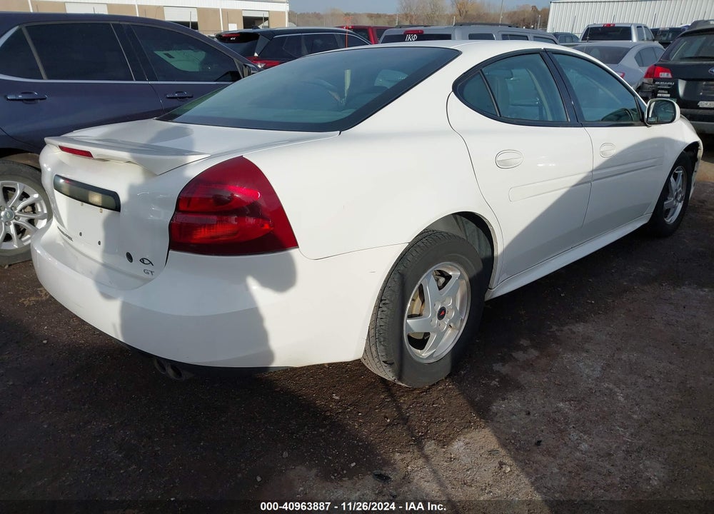 2004 PONTIAC GRAND PRIX GT1 VIN: 2G2WP522141307337