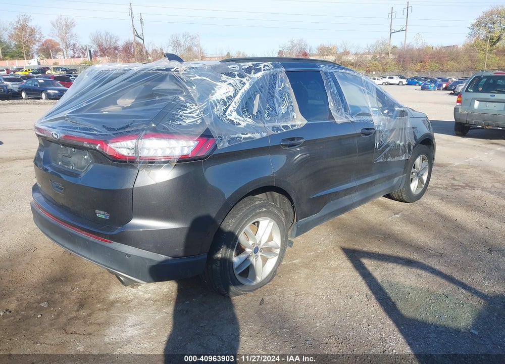2016 FORD EDGE SEL VIN: 2FMPK4J9XGBC23020