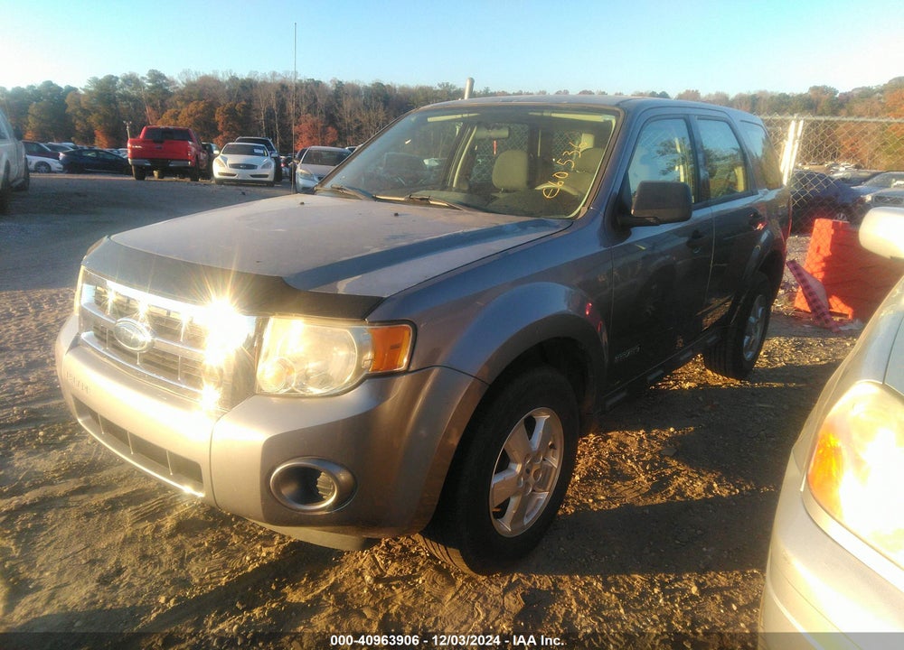 2008 FORD ESCAPE XLS/XLS MANUAL VIN: 1FMCU02Z38KE60536