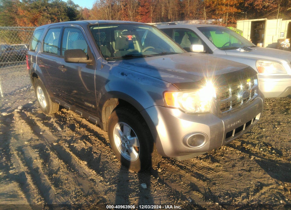 2008 FORD ESCAPE XLS/XLS MANUAL VIN: 1FMCU02Z38KE60536