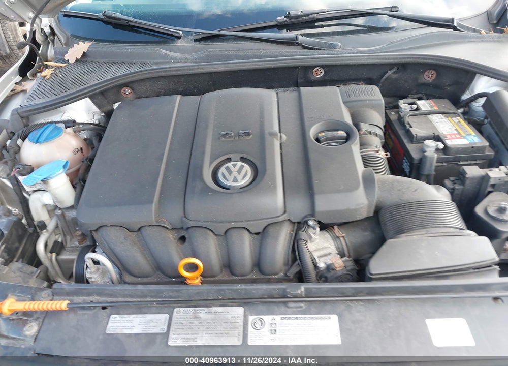 2012 VOLKSWAGEN PASSAT 2.5L S VIN: 1VWAP7A36CC058244