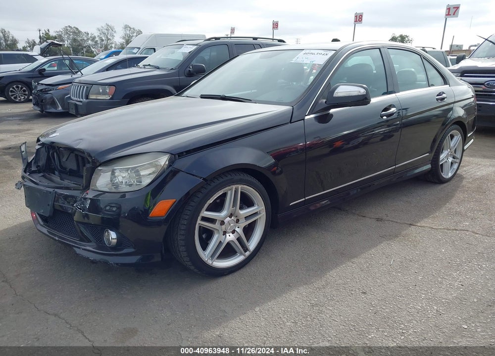 2008 MERCEDES-BENZ C 300 LUXURY/SPORT VIN: WDDGF54X28F119698