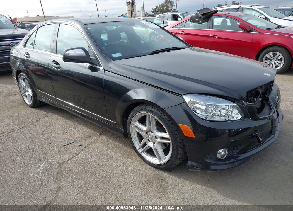 2008 MERCEDES-BENZ C 300 LUXURY/SPORT VIN: WDDGF54X28F119698