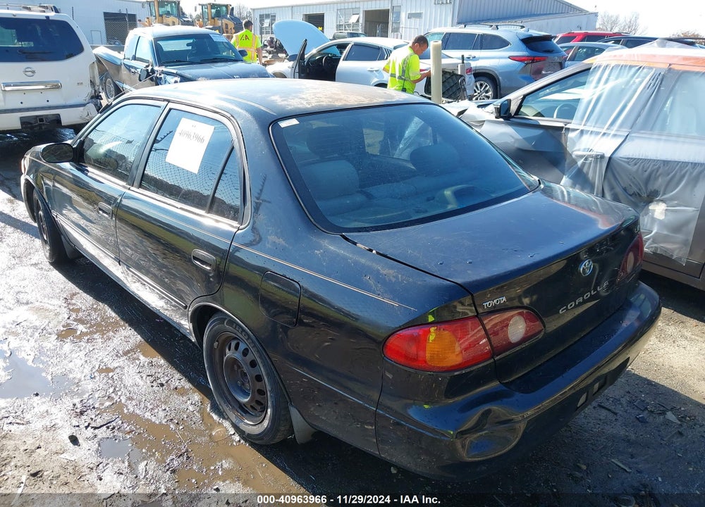 2002 TOYOTA COROLLA LE VIN: 2T1BR12E12C578467