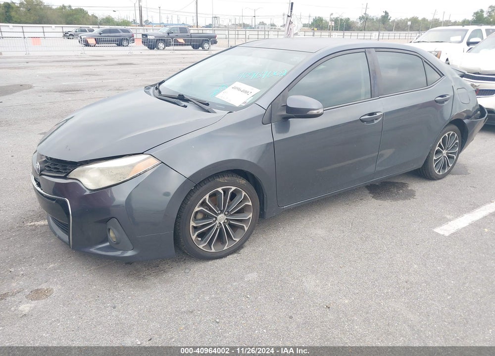 2015 TOYOTA COROLLA S PLUS VIN: 5YFBURHE9FP274538