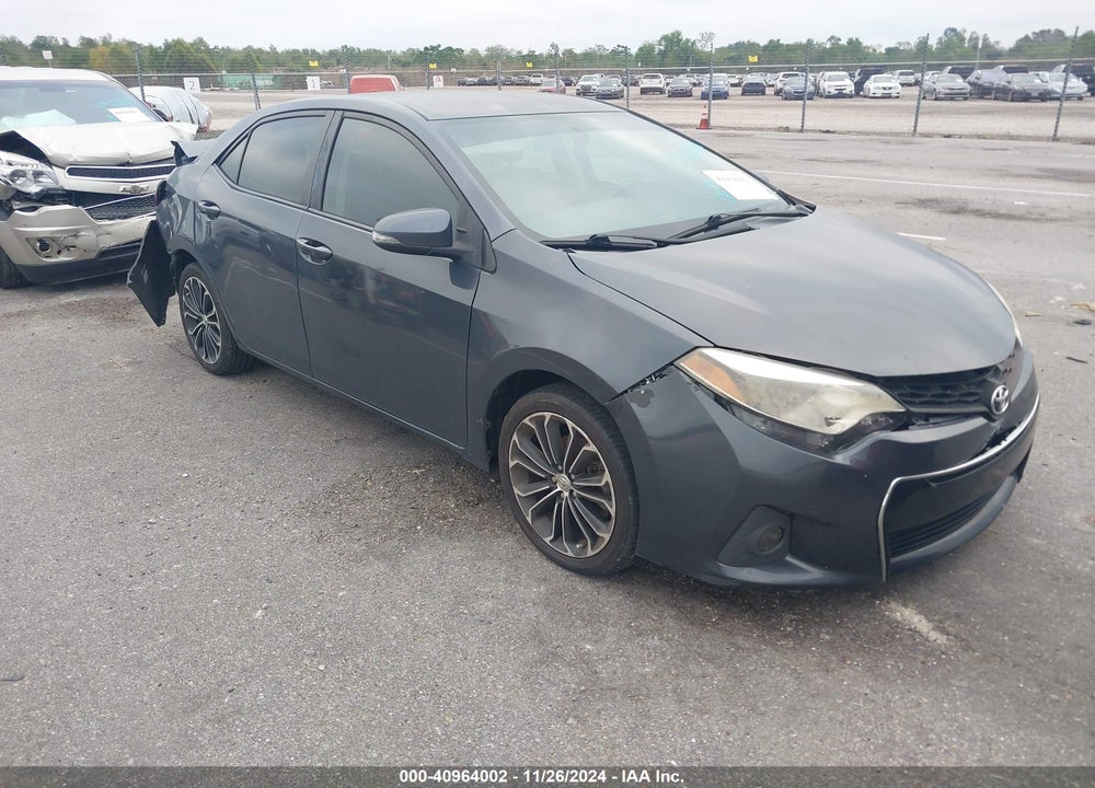 2015 TOYOTA COROLLA S PLUS VIN: 5YFBURHE9FP274538