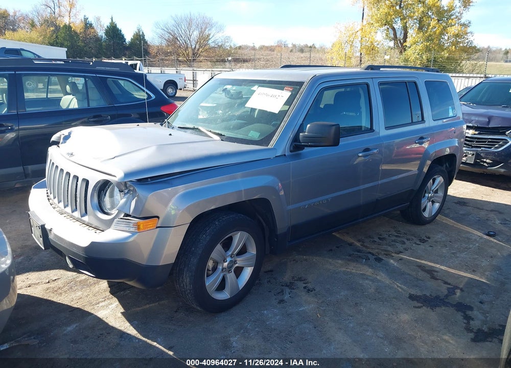 2016 JEEP PATRIOT LATITUDE VIN: 1C4NJPFA1GD647974