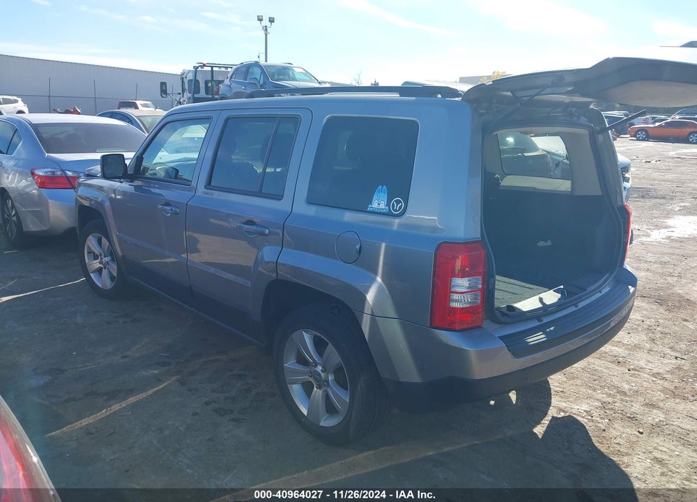 2016 JEEP PATRIOT LATITUDE VIN: 1C4NJPFA1GD647974