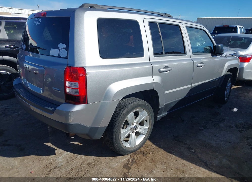 2016 JEEP PATRIOT LATITUDE VIN: 1C4NJPFA1GD647974