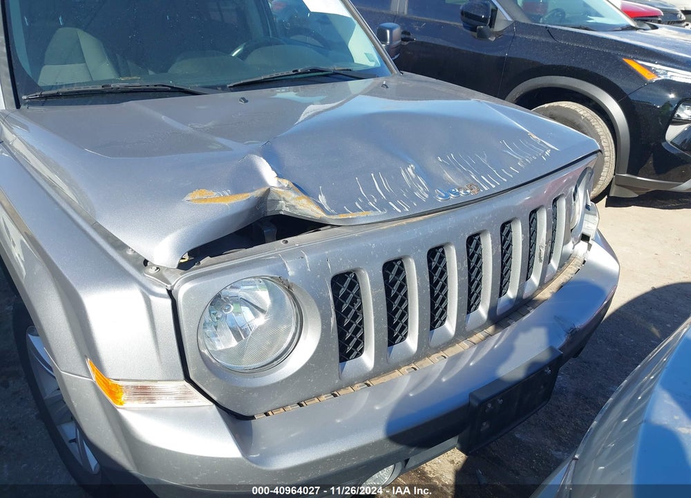 2016 JEEP PATRIOT LATITUDE VIN: 1C4NJPFA1GD647974