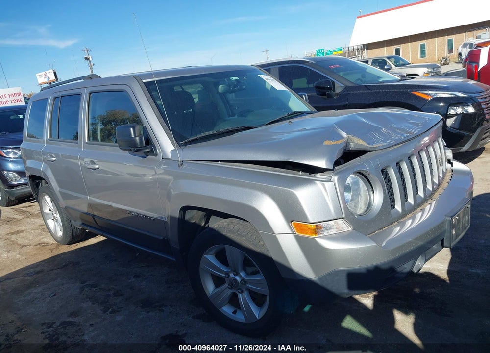 2016 JEEP PATRIOT LATITUDE VIN: 1C4NJPFA1GD647974