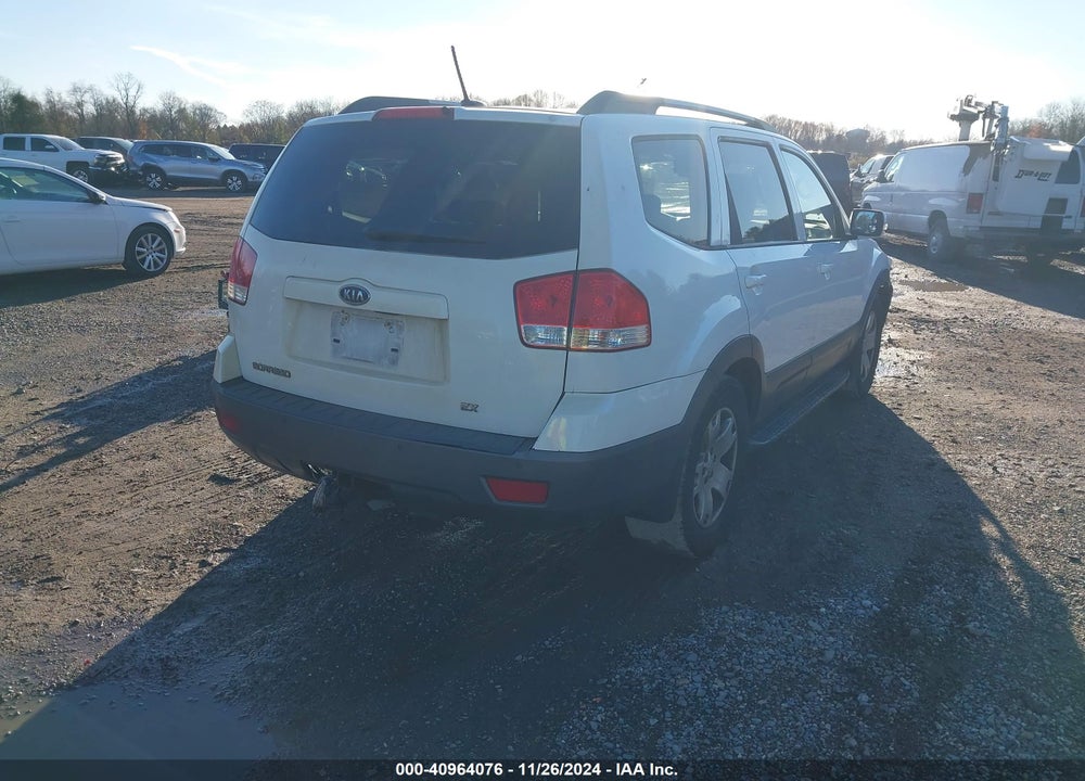 2009 KIA BORREGO EX V6 VIN: KNDJH741X95017266