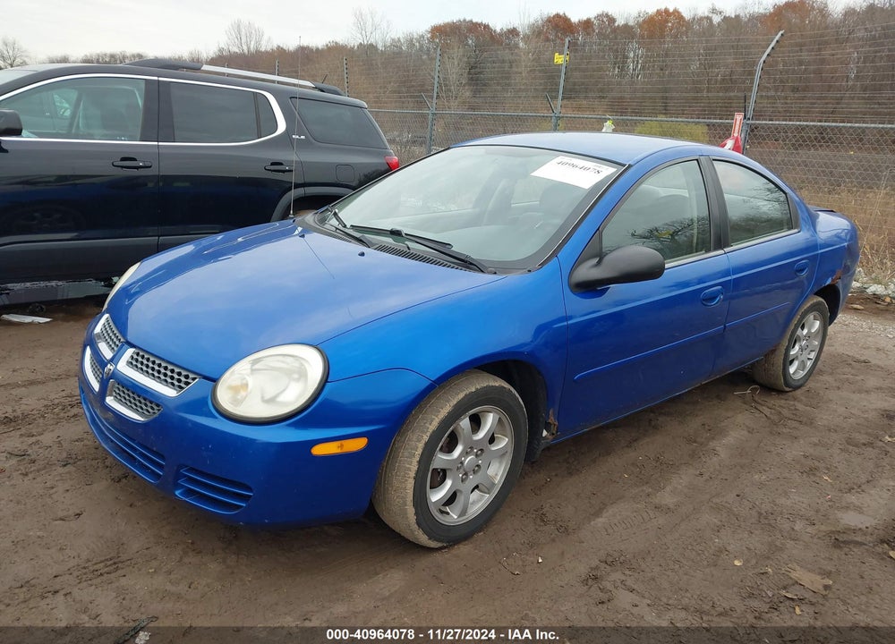 2005 DODGE NEON SXT VIN: 1B3ES56CX5D166896
