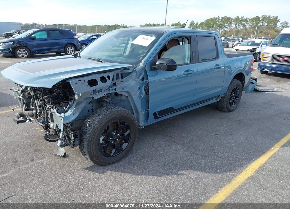 2022 FORD MAVERICK LARIAT VIN: 3FTTW8F94NRA01269