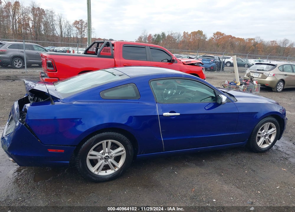 2014 FORD MUSTANG V6 VIN: 1ZVBP8AM1E5274187