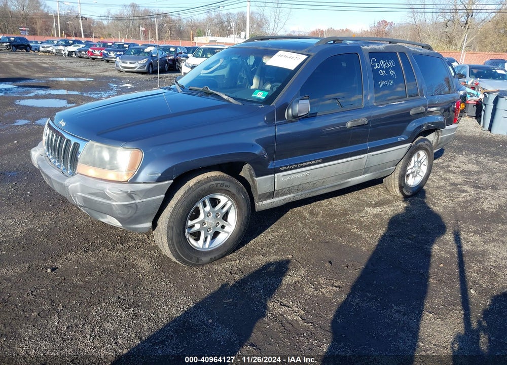 2002 JEEP GRAND CHEROKEE LAREDO VIN: 1J4GW48N82C205744