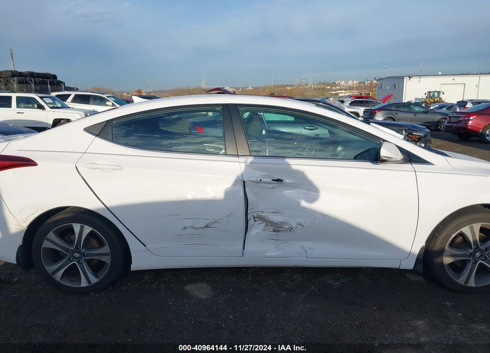 2015 HYUNDAI ELANTRA SPORT VIN: KMHDH4AH2FU371728