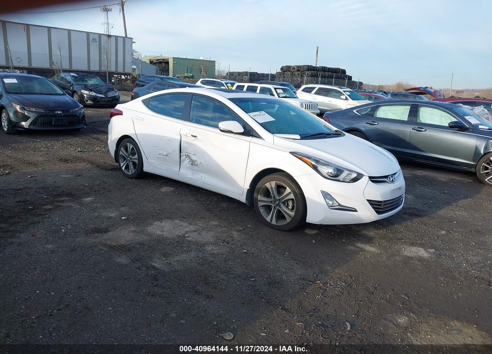 2015 HYUNDAI ELANTRA SPORT VIN: KMHDH4AH2FU371728