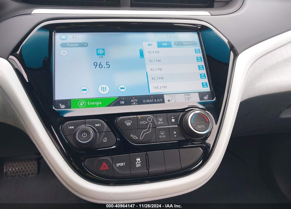 2018 CHEVROLET BOLT EV LT VIN: 1G1FW6S06J4137004