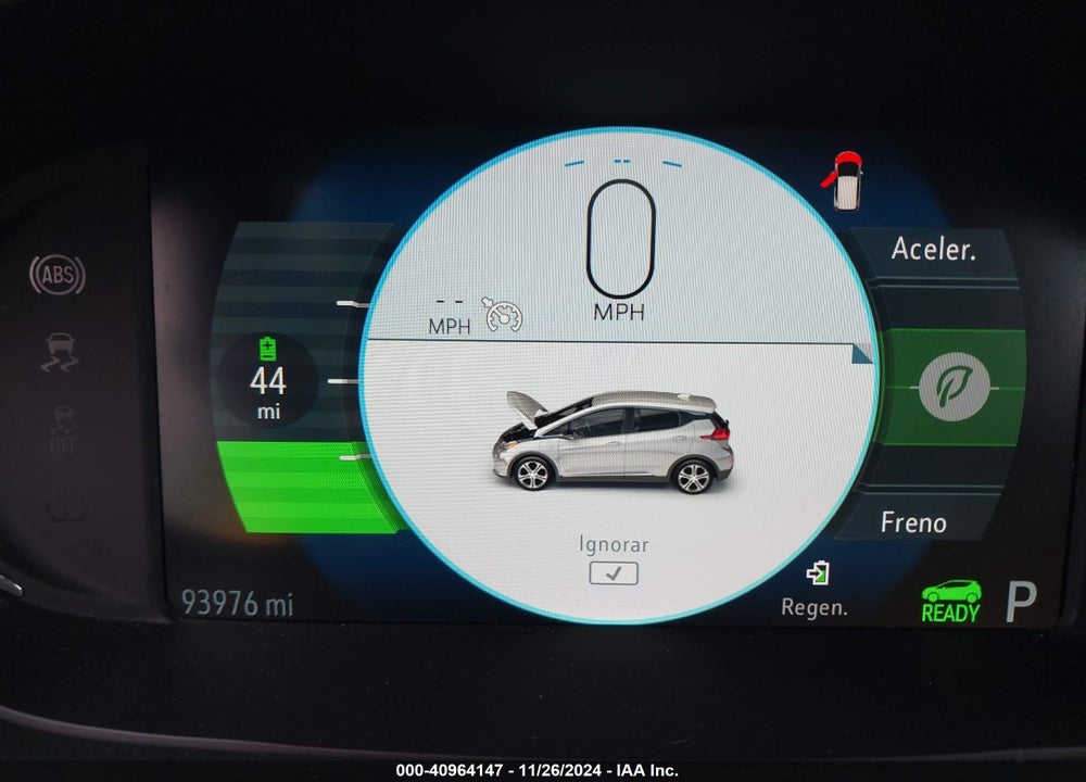2018 CHEVROLET BOLT EV LT VIN: 1G1FW6S06J4137004