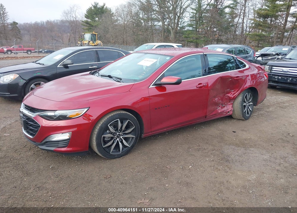 2020 CHEVROLET MALIBU FWD RS VIN: 1G1ZG5ST7LF113574