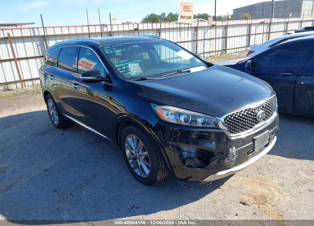 2016 KIA SORENTO 3.3L SXL VIN: 5XYPK4A50GG005486