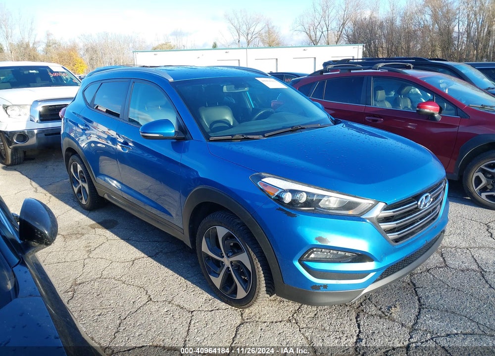 2016 HYUNDAI TUCSON LIMITED VIN: KM8J3CA26GU030194