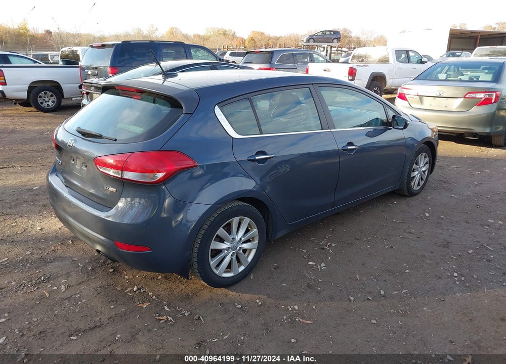 2015 KIA FORTE EX VIN: KNAFX5A83F5301068