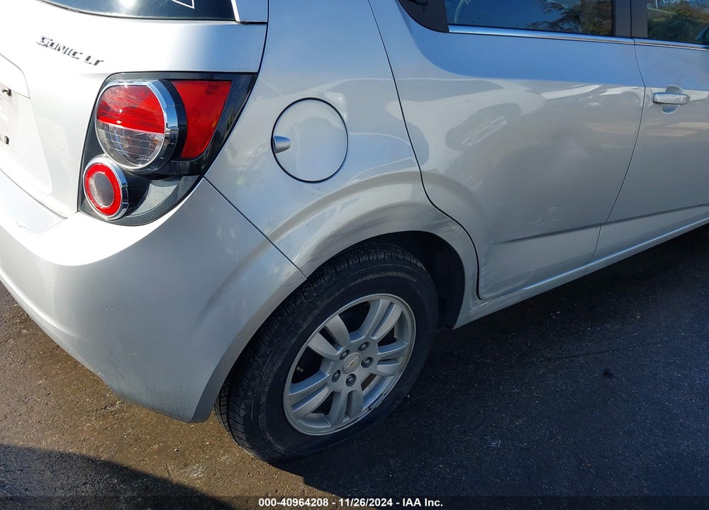 2012 CHEVROLET SONIC 2LT VIN: 1G1JC6SH0C4137205