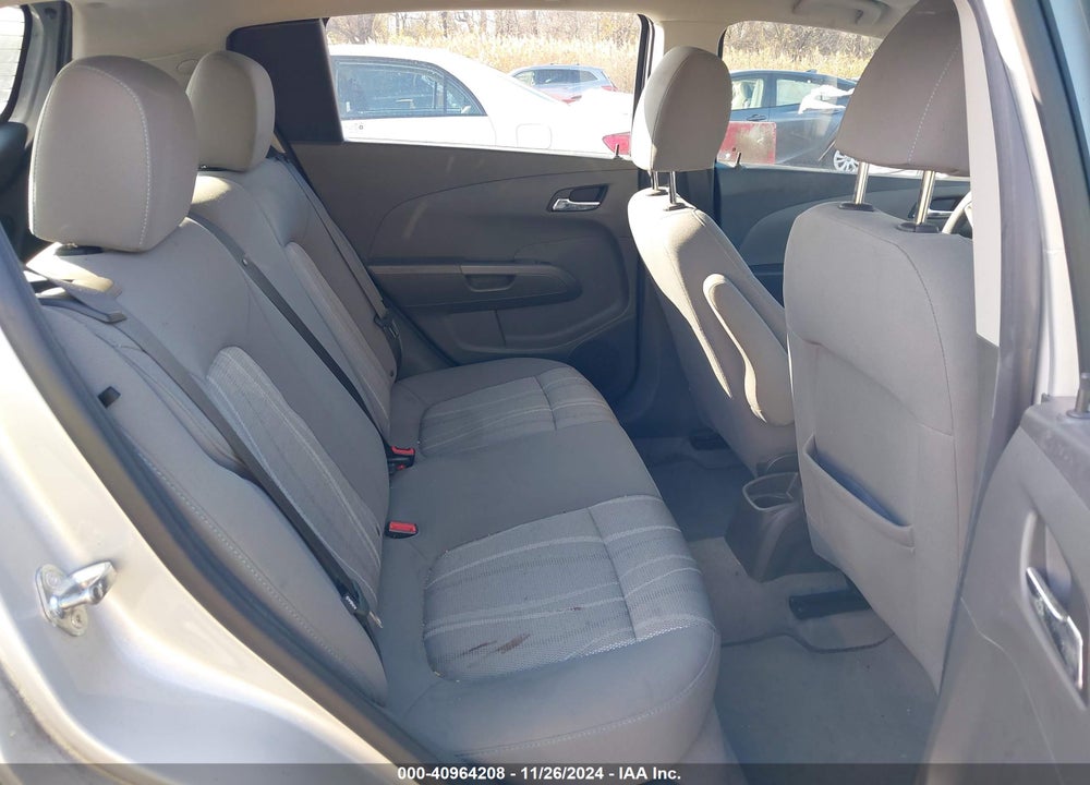2012 CHEVROLET SONIC 2LT VIN: 1G1JC6SH0C4137205