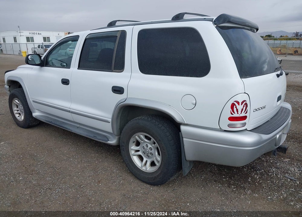 2003 DODGE DURANGO SLT PLUS VIN: 1D8HS58N63F525979