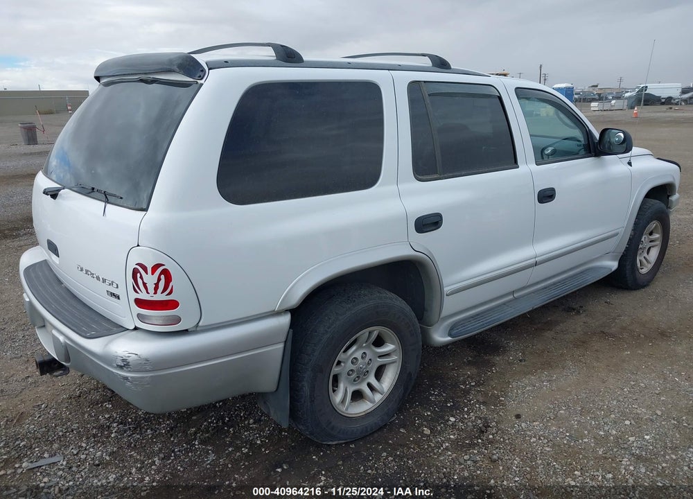 2003 DODGE DURANGO SLT PLUS VIN: 1D8HS58N63F525979