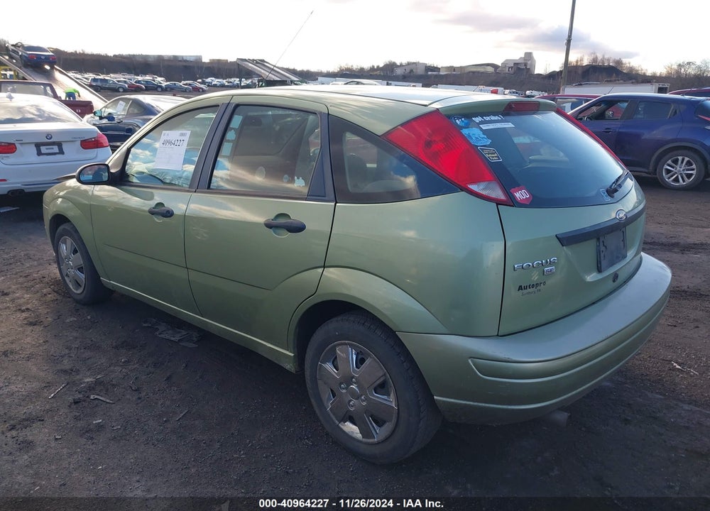 2007 FORD FOCUS S/SE/SES VIN: 1FAHP37N97W136769