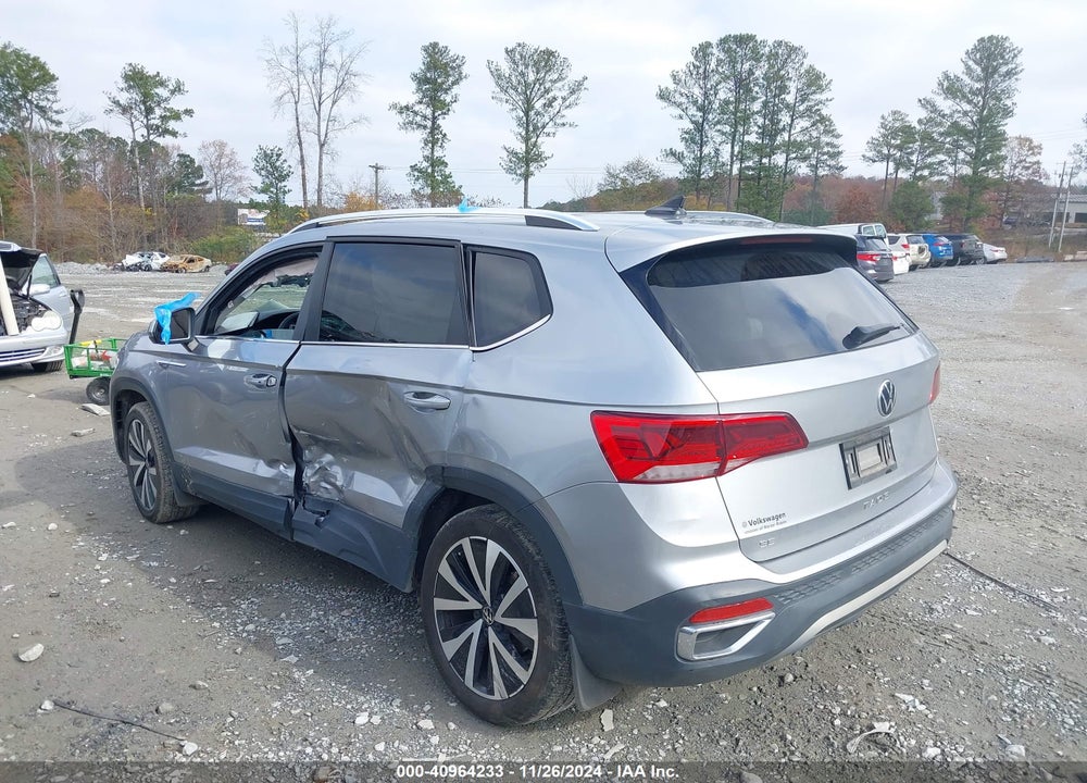 2022 VOLKSWAGEN TAOS 1.5T SE VIN: 3VVTX7B20NM068837