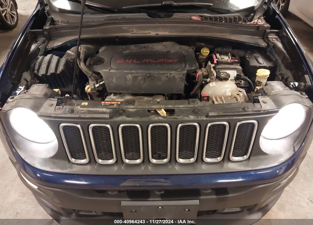 2016 JEEP RENEGADE LATITUDE VIN: ZACCJABTXGPD81187